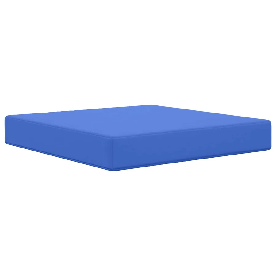 Coussin de canapé d'extérieur 2 pcs Bleu royal Polyester - 4