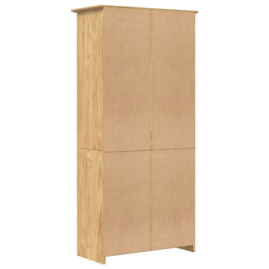Bibliothèque BODO Marron miel 82 x 40 x 173 cm - 5