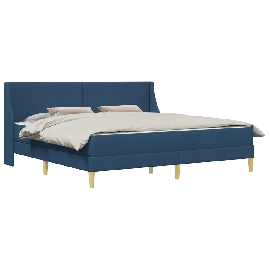Cadre de lit avec matelas avec tête de lit Polyester - 2