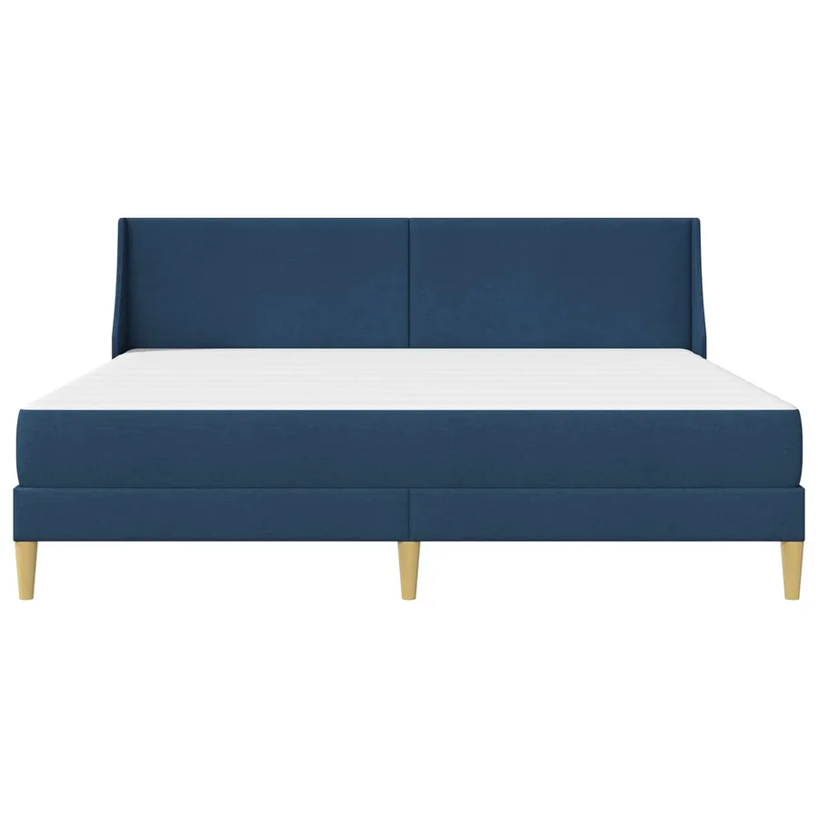 Cadre de lit avec matelas avec tête de lit Polyester - 6