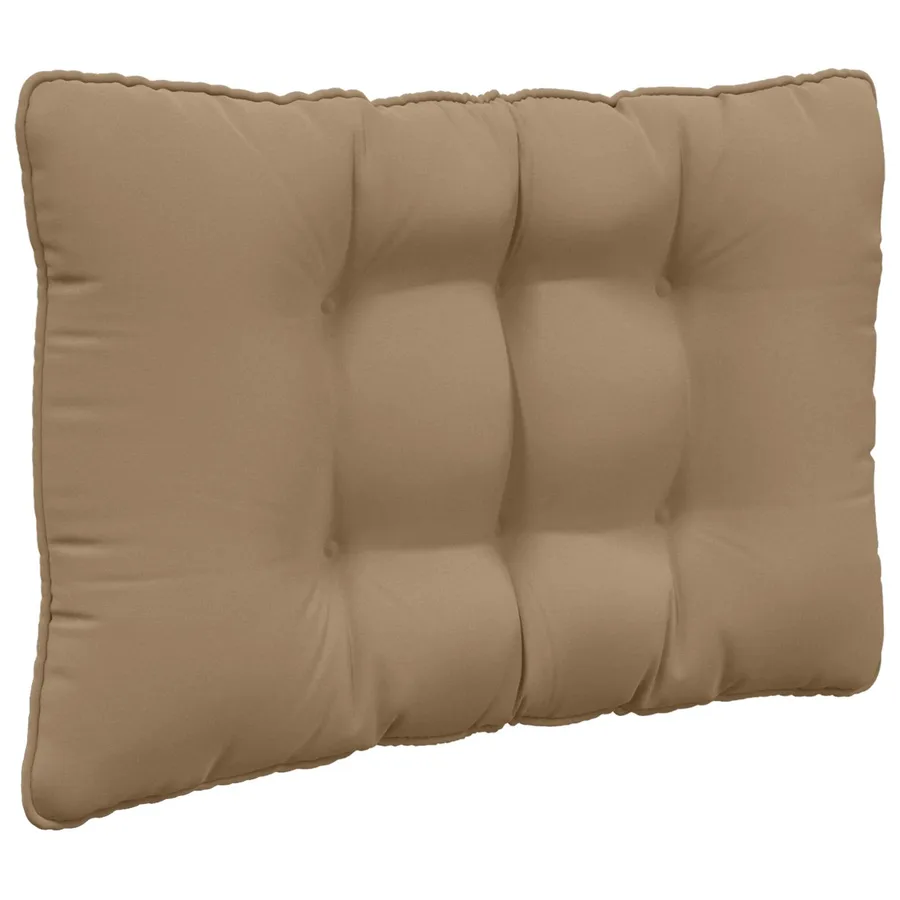Coussin de canapé d'extérieur Polyester Taupe 80 x 43 x 10 cm - 5