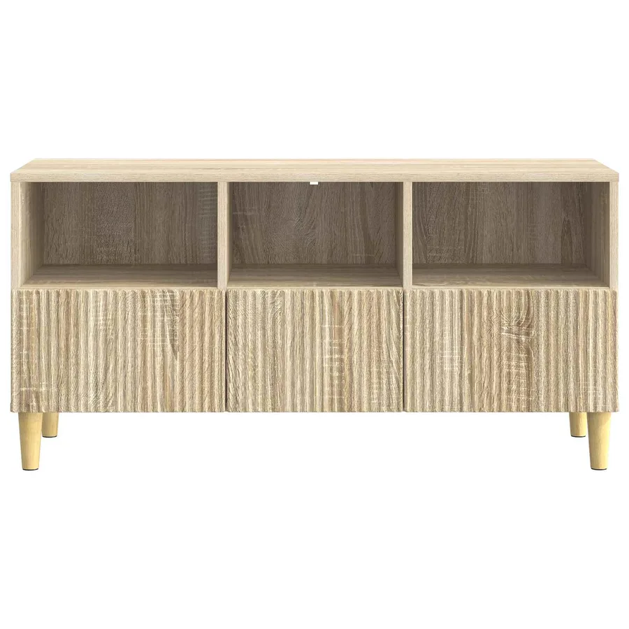 Meuble TV Chêne Sonoma 102 x 34,5 x 50 cm Bois d'ingénierie - 6