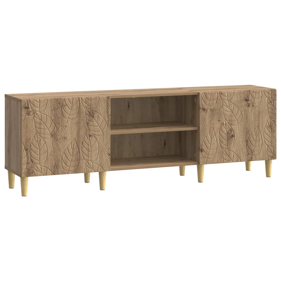 Meuble TV 150 x 31 x 50 cm Chêne artisanal Bois d'ingénierie - 2
