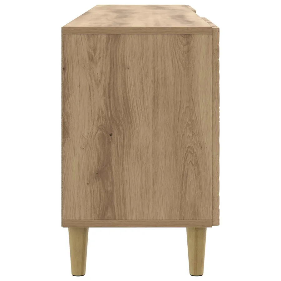 Meuble TV 150 x 31 x 50 cm Chêne artisanal Bois d'ingénierie - 6