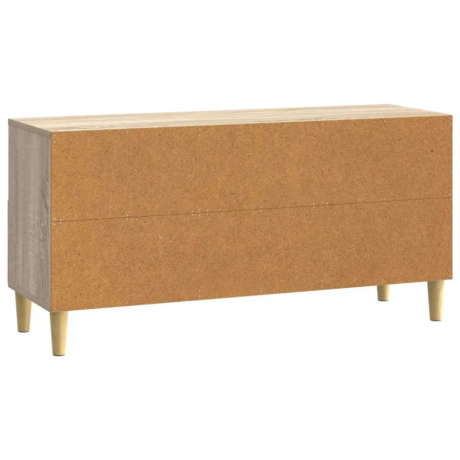 Meuble TV 102 x 34,5 x 50 cm Chêne Sonoma Bois d'ingénierie - 7