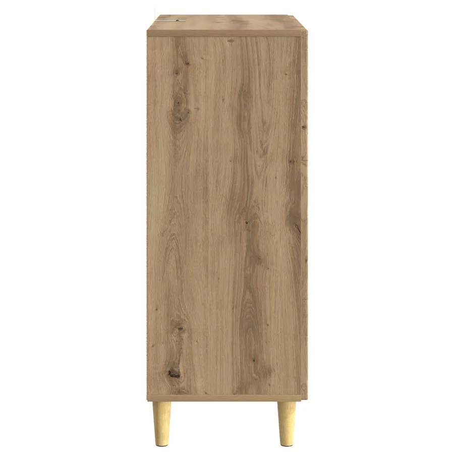 Buffet Chêne artisanal 33 x 34,5 x 90 cm Bois d'ingénierie - 6
