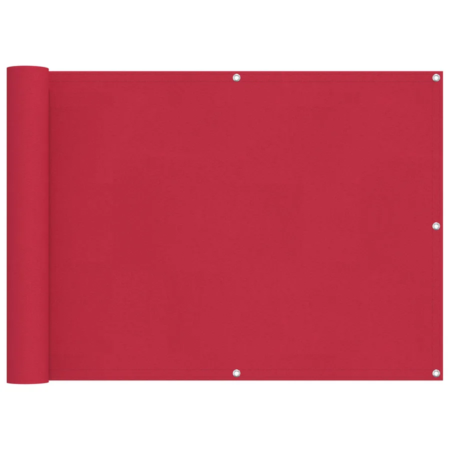 Écran de balcon Bordeaux 75 x 1000 cm Oxford alu enduit de PU - 2