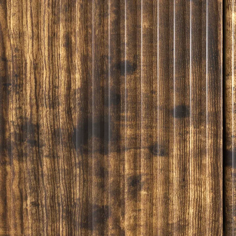 Buffet Chêne fumé 66 x 34,5 x 90 cm Bois d'ingénierie - 8