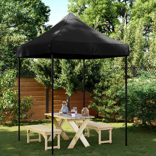Tente de fête Noir 200 x 200 x 306 cm Tissu Oxford