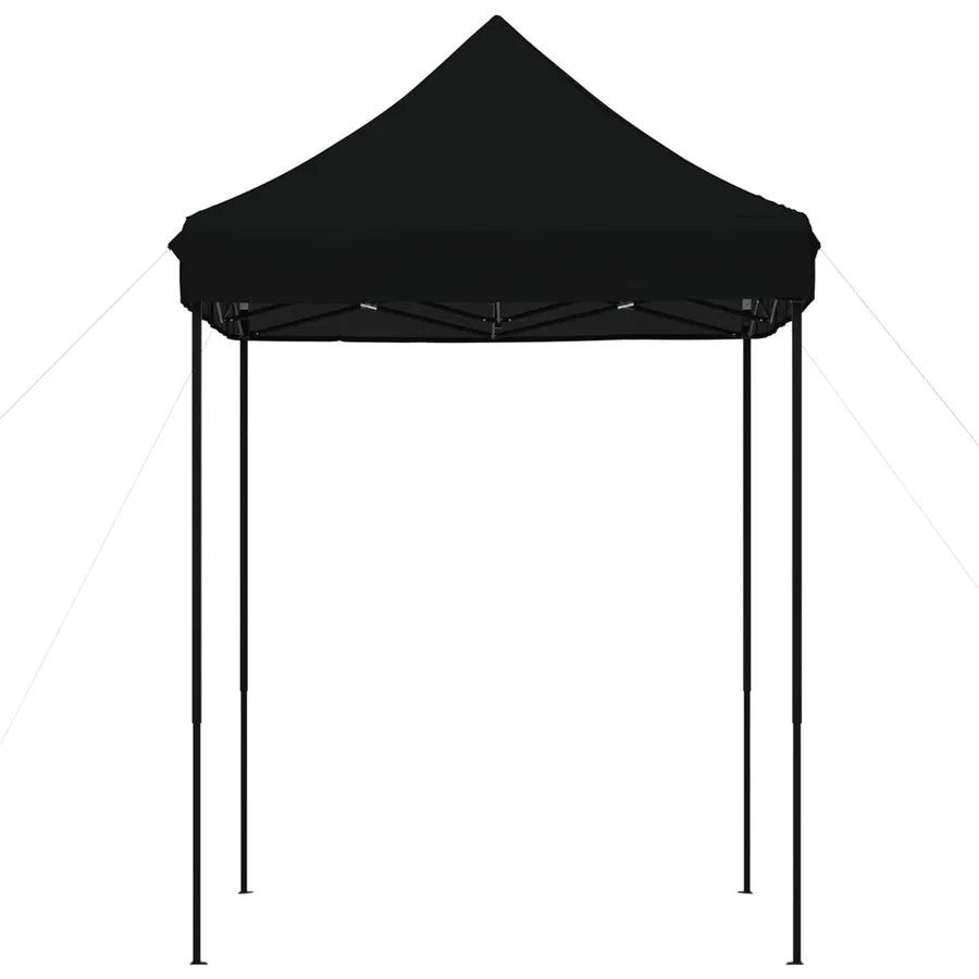 Tente de fête Noir 200 x 200 x 306 cm Tissu Oxford - 5