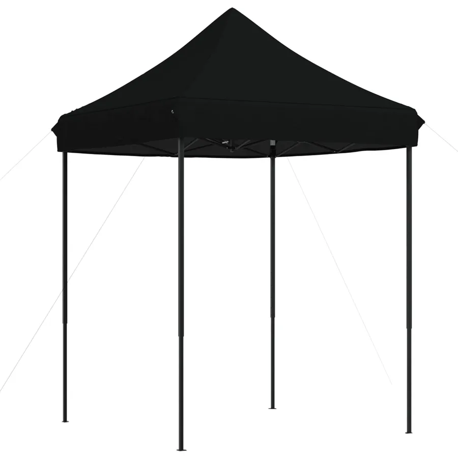 Tente de fête Noir 200 x 200 x 306 cm Tissu Oxford - 6