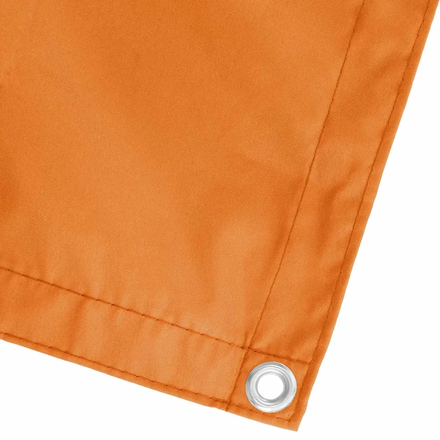 Écran de balcon Orange 120 x 200 cm Oxford alu enduit de PU - 3