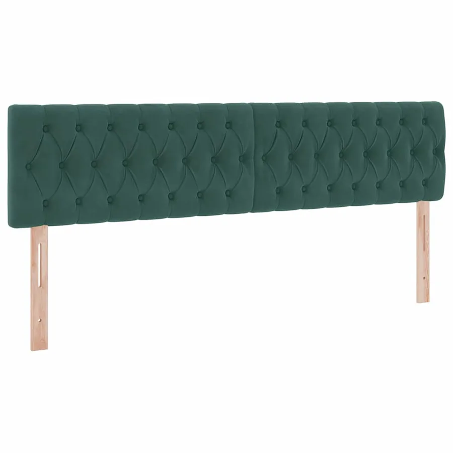 Lit de Rangement avec matelas Vert foncé 90 x 200 cm - 9