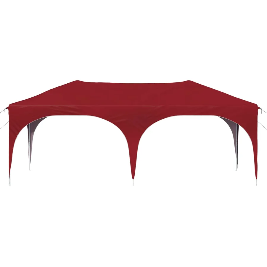 Tente de fête pop-up 575 x 288 x 245 cm Bordeaux Tissu Oxford - 5
