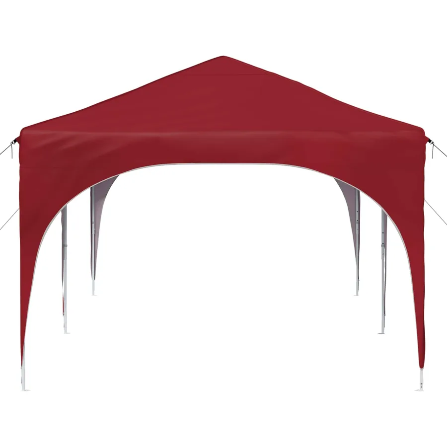 Tente de fête pop-up 575 x 288 x 245 cm Bordeaux Tissu Oxford - 6
