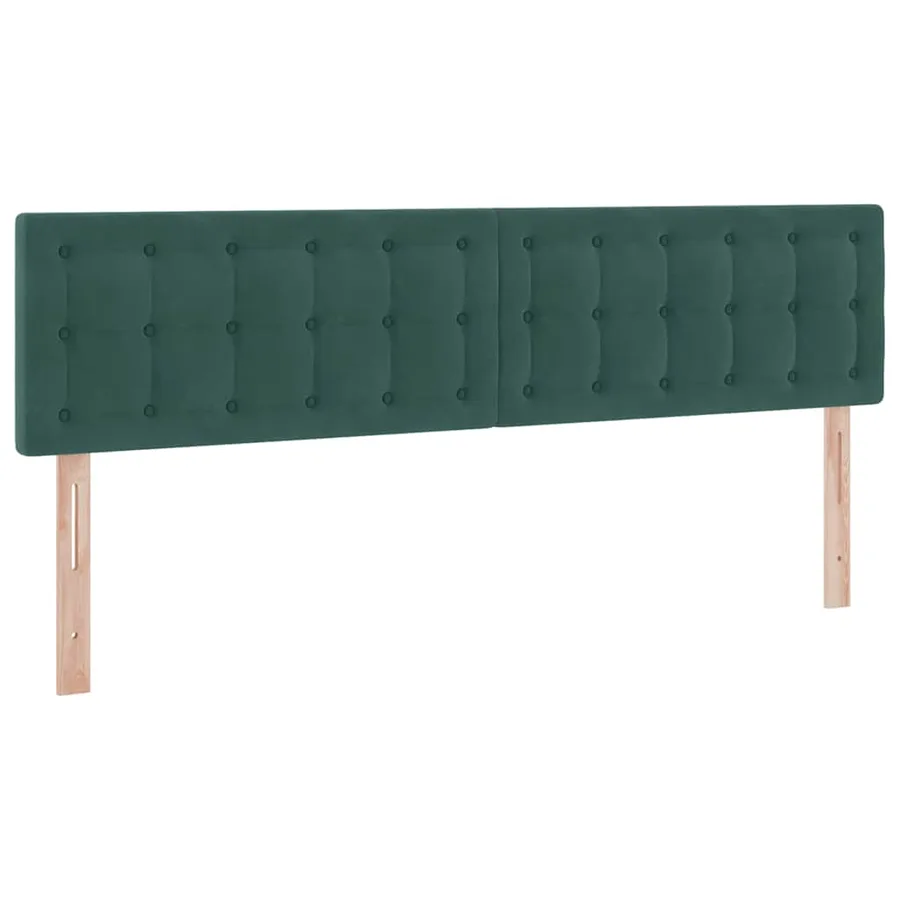 Lit de Rangement avec matelas Vert foncé 90 x 200 cm - 9
