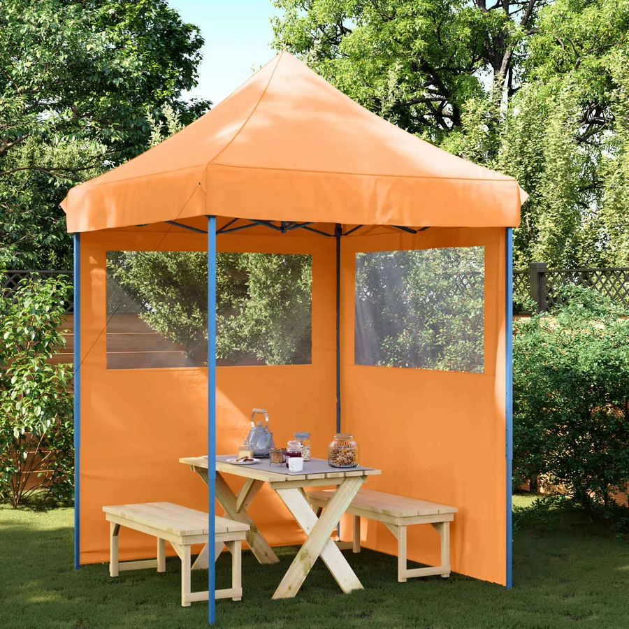 Tente de fête Orange 200 x 200 x 306 cm Tissu Oxford