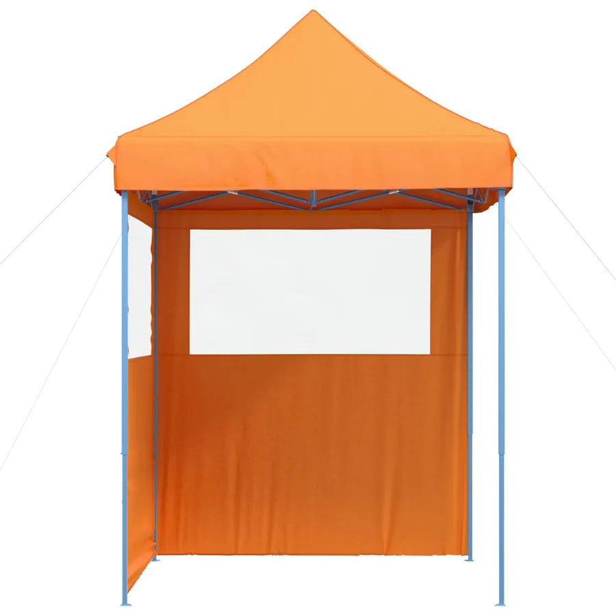 Tente de fête Orange 200 x 200 x 306 cm Tissu Oxford - 5