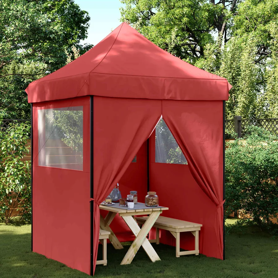 Tente de fête Bordeaux 200 x 200 x 306 cm Tissu Oxford