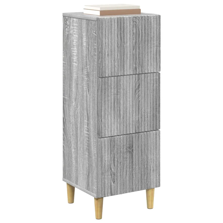 Armoire à tiroirs Sonoma gris 33 x 34,5 x 90 cm - 3