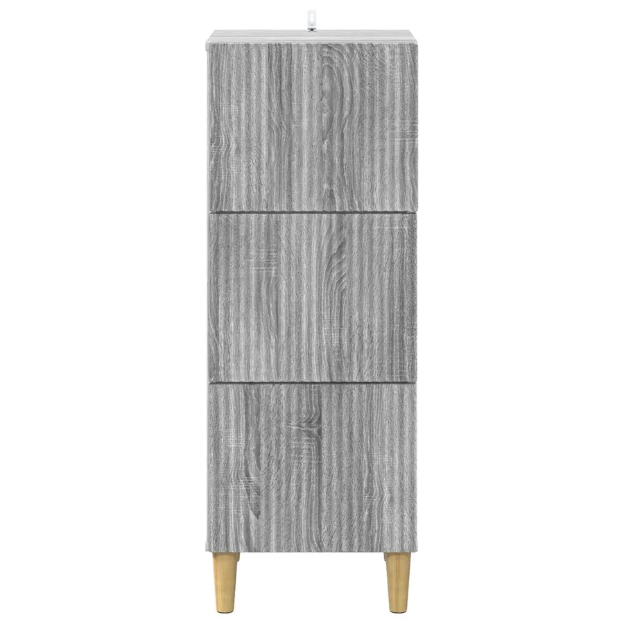 Armoire à tiroirs Sonoma gris 33 x 34,5 x 90 cm - 6
