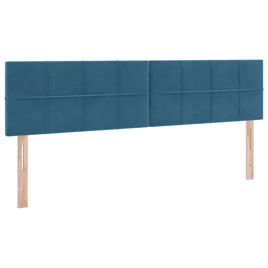Lit de Rangement avec matelas Bleu foncé 100 x 200 cm - 9