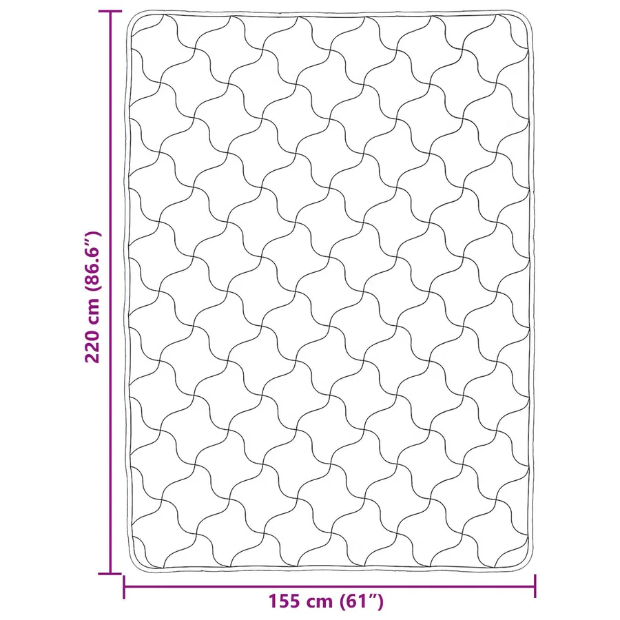 Duvet d'hiver Matelassé Anthracite 155 x 220 cm - 10