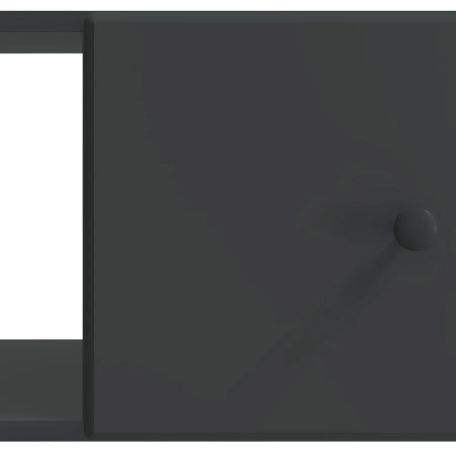 Table basse Noir 90 x 50 x 40 cm Bois d'ingénierie - 9