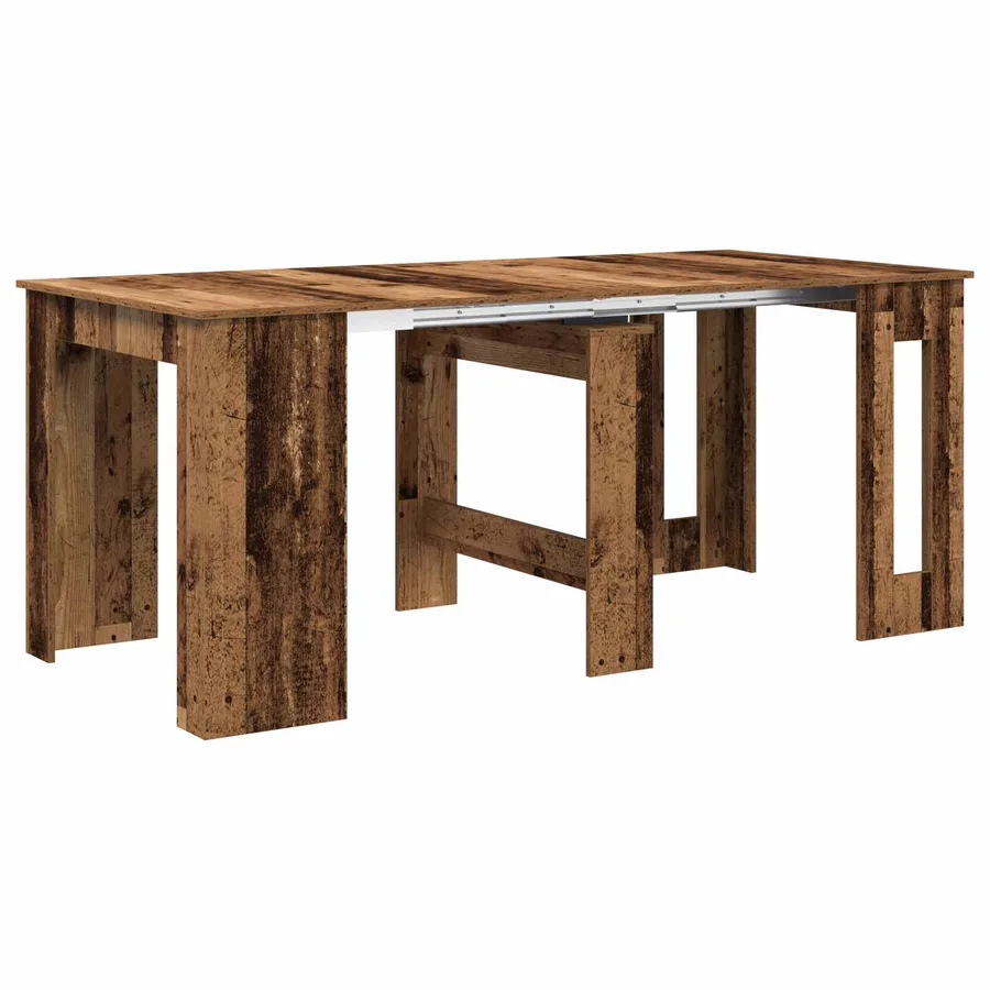 Table à dîner 180 x 85 x 75 cm Bois d'ingénierie Bois ancien - 2