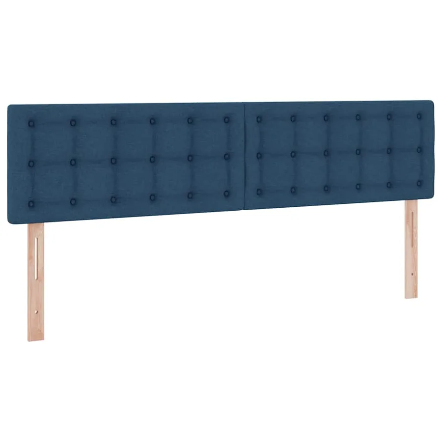 Lit de Rangement Bleu 200 x 200 cm Cuir synthétique - 9