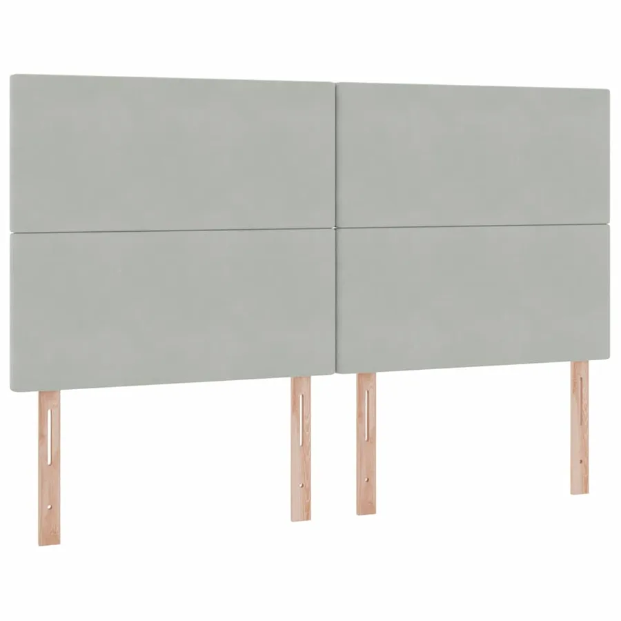 Lit de rangement LED avec matelas Gris clair 180 x 200 cm - 8
