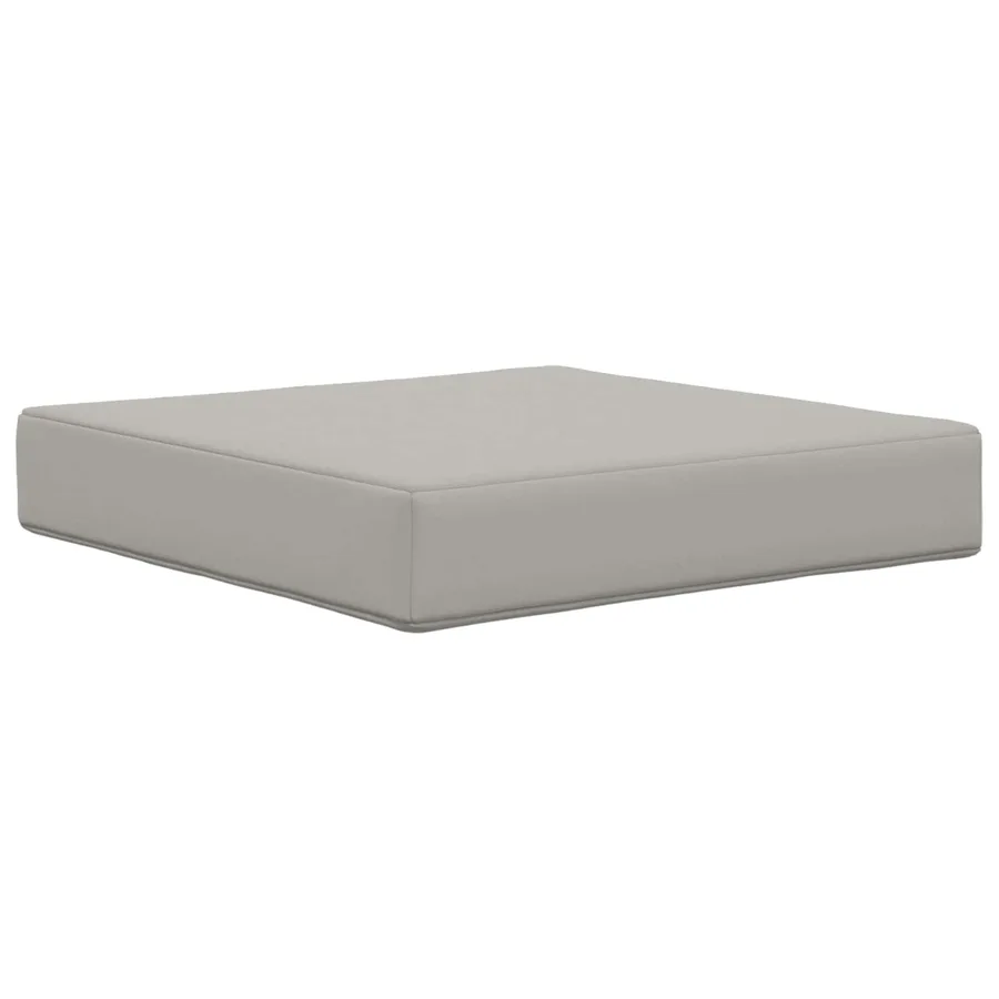 Coussin de canapé d'extérieur Polyester Gris 60 x 40 x 10 cm - 4