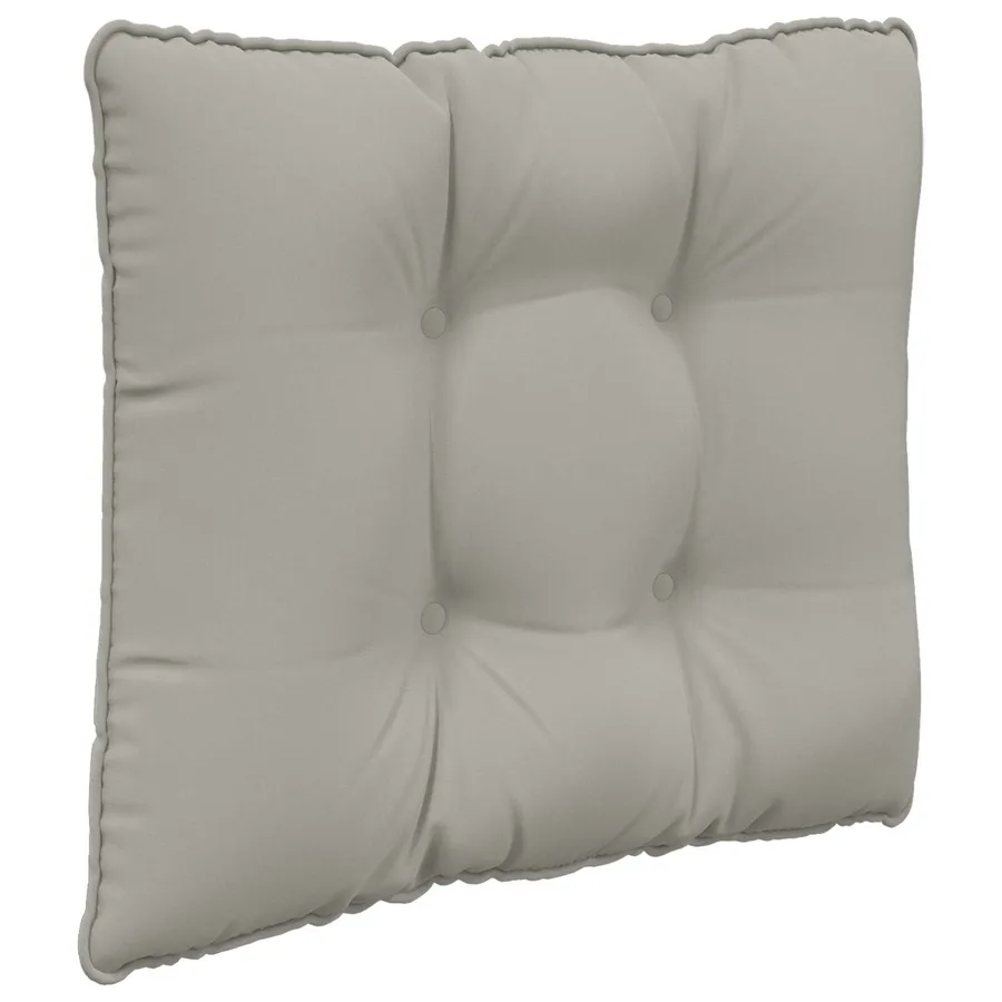Coussin de canapé d'extérieur Polyester Gris 60 x 40 x 10 cm - 5