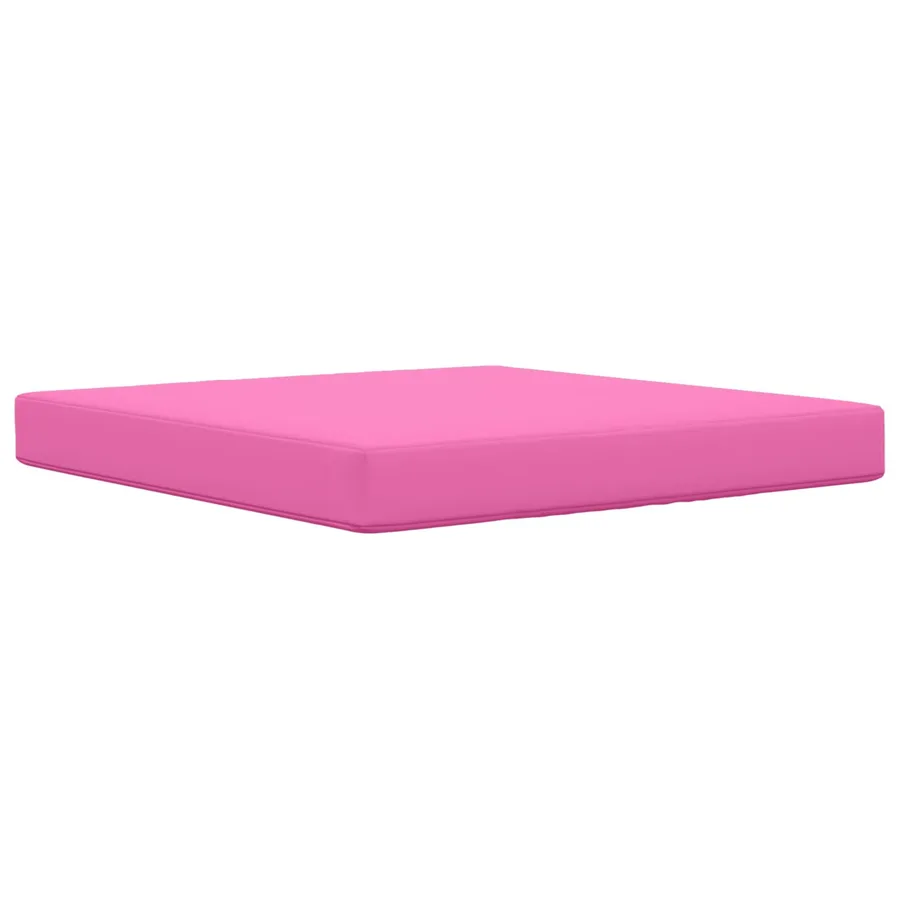 Coussin de canapé d'extérieur 2 pcs Rose Polyester - 4