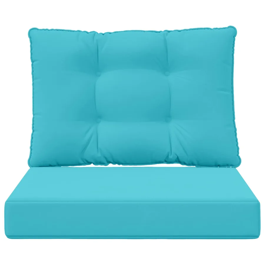 Coussin de canapé d'extérieur Polyester Turquoise - 6