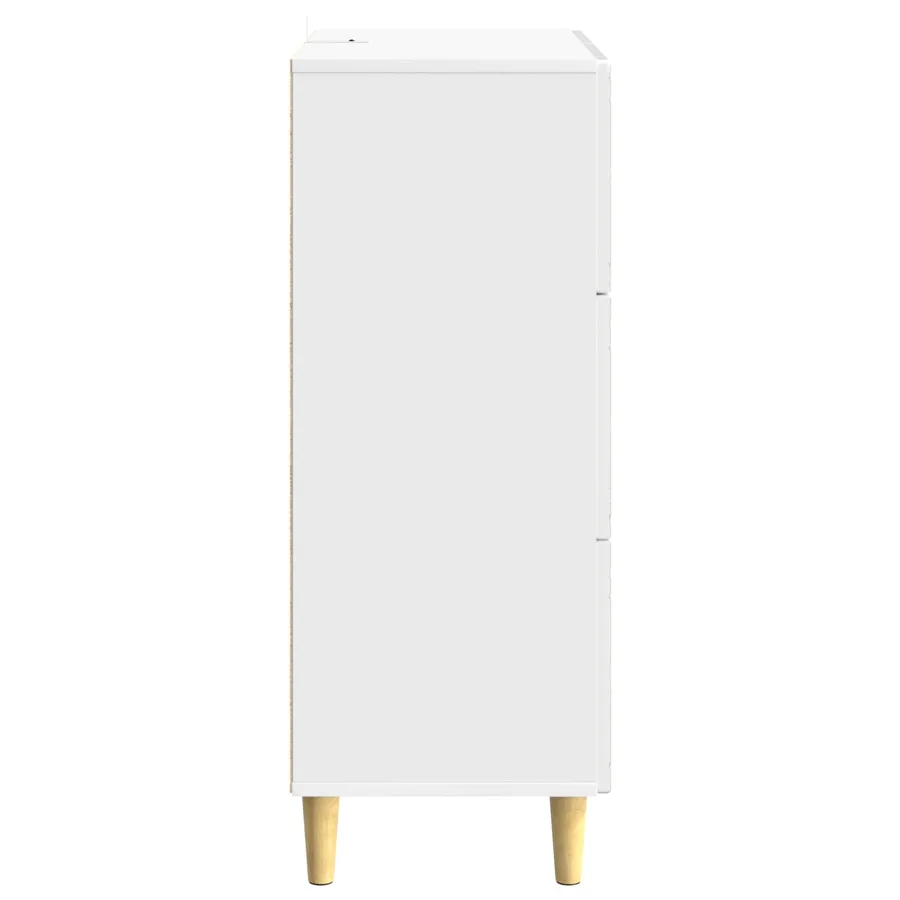 Armoire à tiroirs Blanc brillant 33 x 34,5 x 90 cm - 6