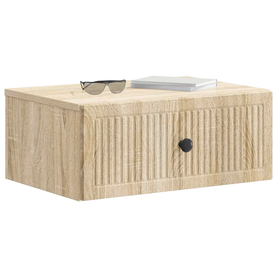 Cabinet de chevet avec tiroir Chêne Sonoma 49 x 34,5 x 20 cm - 3