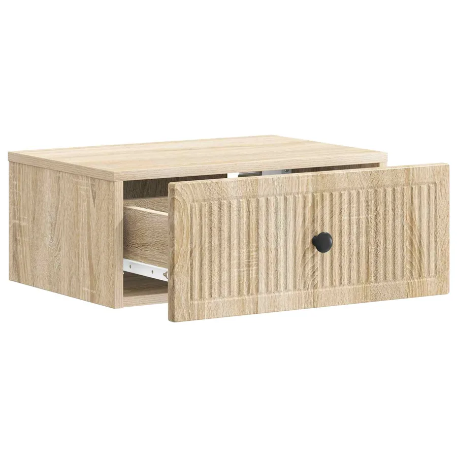 Cabinet de chevet avec tiroir Chêne Sonoma 49 x 34,5 x 20 cm - 4