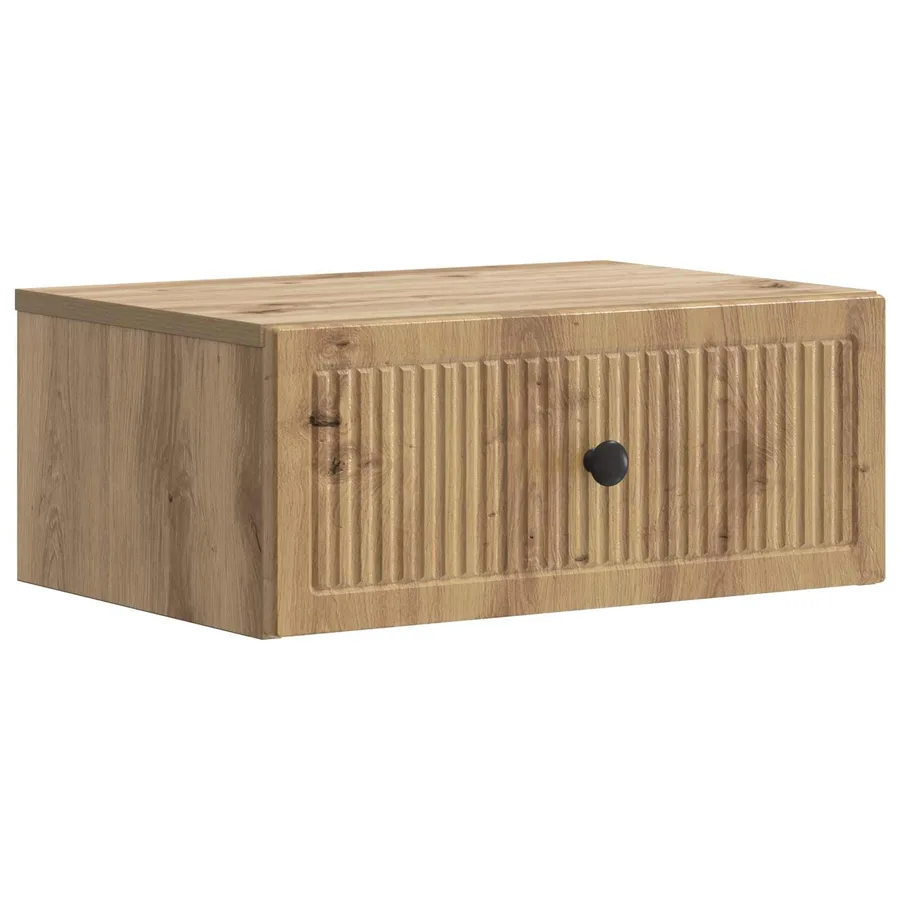 Cabinet de chevet Chêne artisanal 49 x 34,5 x 20 cm - 2