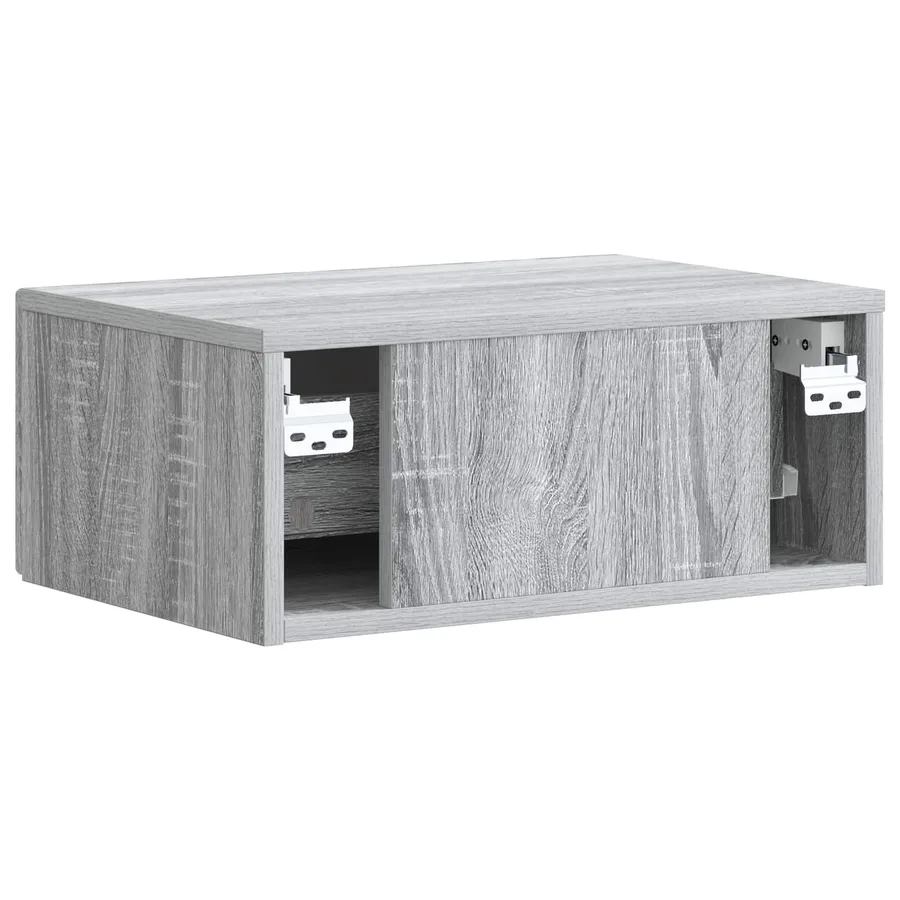 Cabinet de chevet avec tiroir Sonoma gris 49 x 34,5 x 20 cm - 7