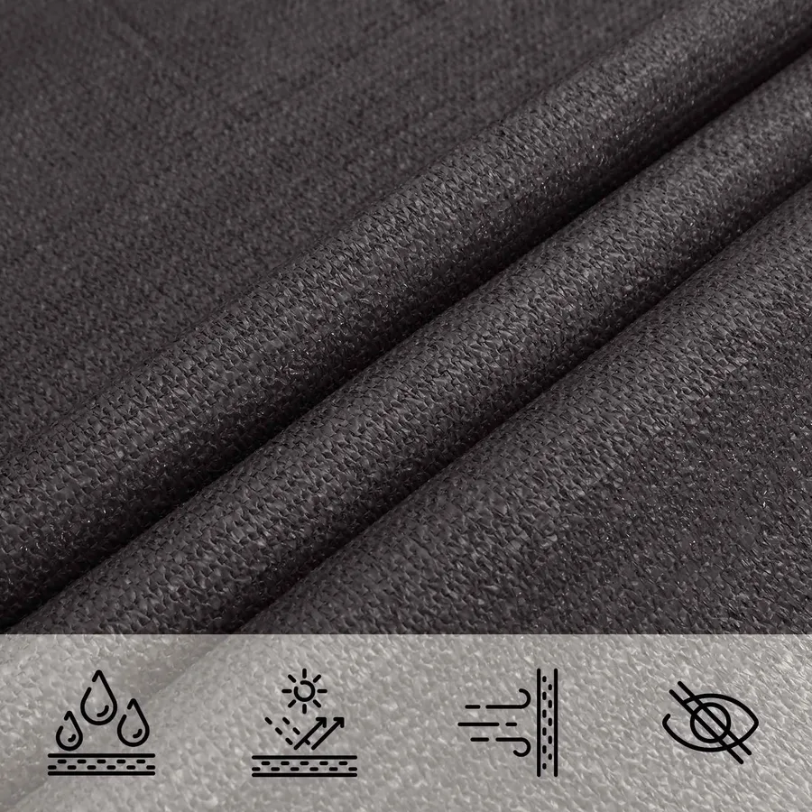 Voile d'ombre 2 x 2 x 2 m HDPE - 2