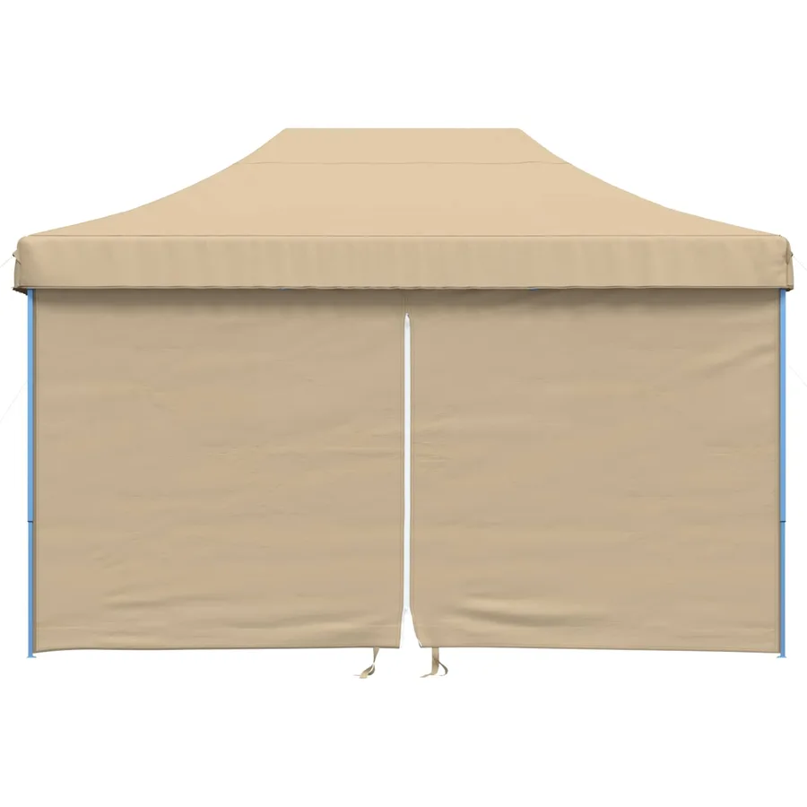 Tente de fête Beige 292 x 440 x 315 cm Tissu Oxford - 4