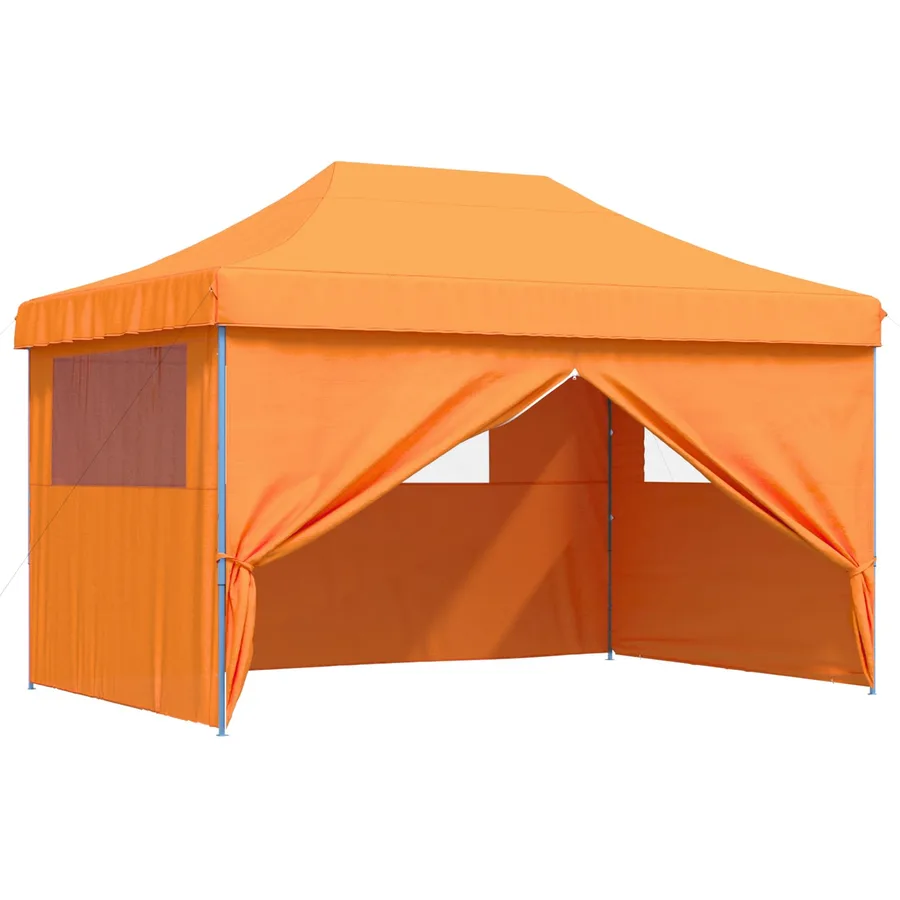 Tente de fête Orange 292 x 440 x 315 cm Tissu Oxford - 3
