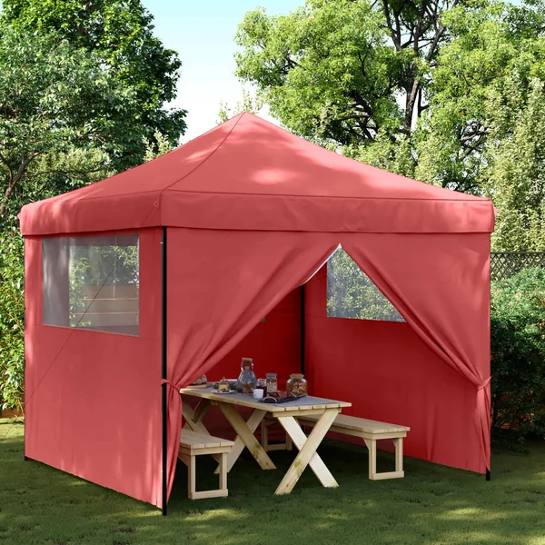 Tente de fête Bordeaux 292 x 292 x 315 cm Tissu Oxford
