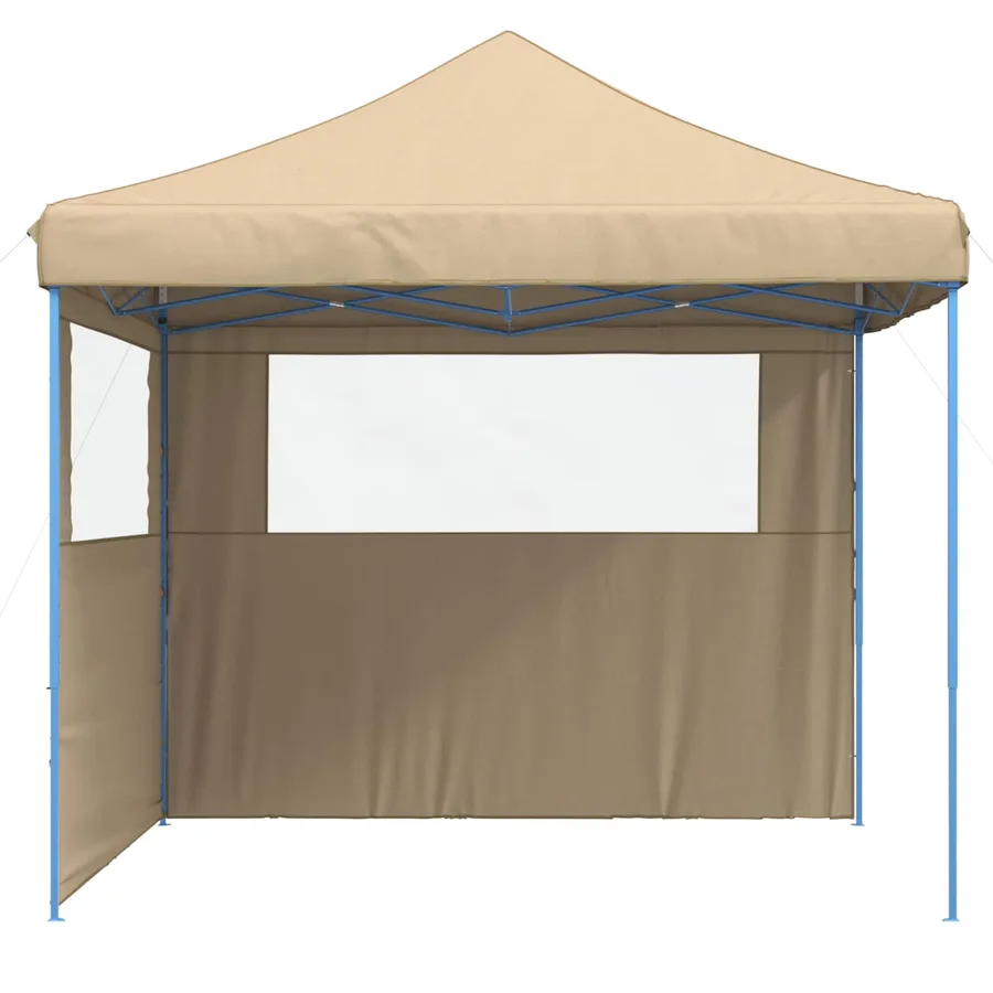 Tente de fête Beige 292 x 292 x 315 cm Tissu Oxford - 5