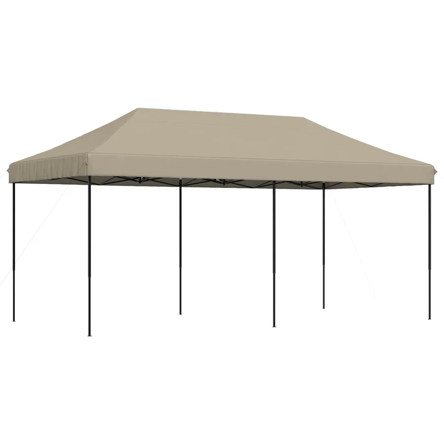Tente de fête Taupe 292 x 580 x 315 cm Tissu Oxford - 2