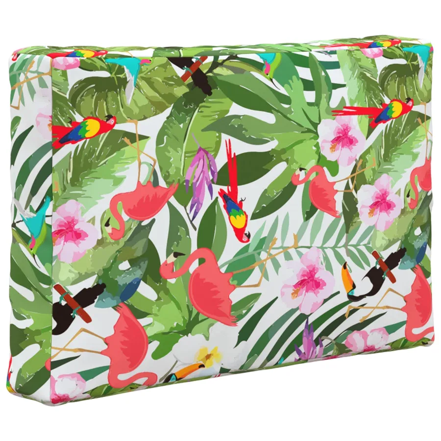 Coussin de canapé d'extérieur 2 pcs coloré Polyester - 4