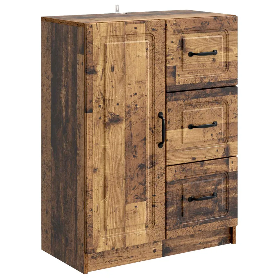 Buffet Bois ancien 66 x 34,5 x 87 cm Bois d'ingénierie - 2