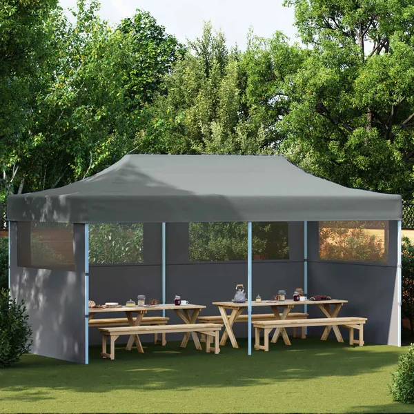 Tente de fête Anthracite 291 x 580 x 315 cm Tissu Oxford
