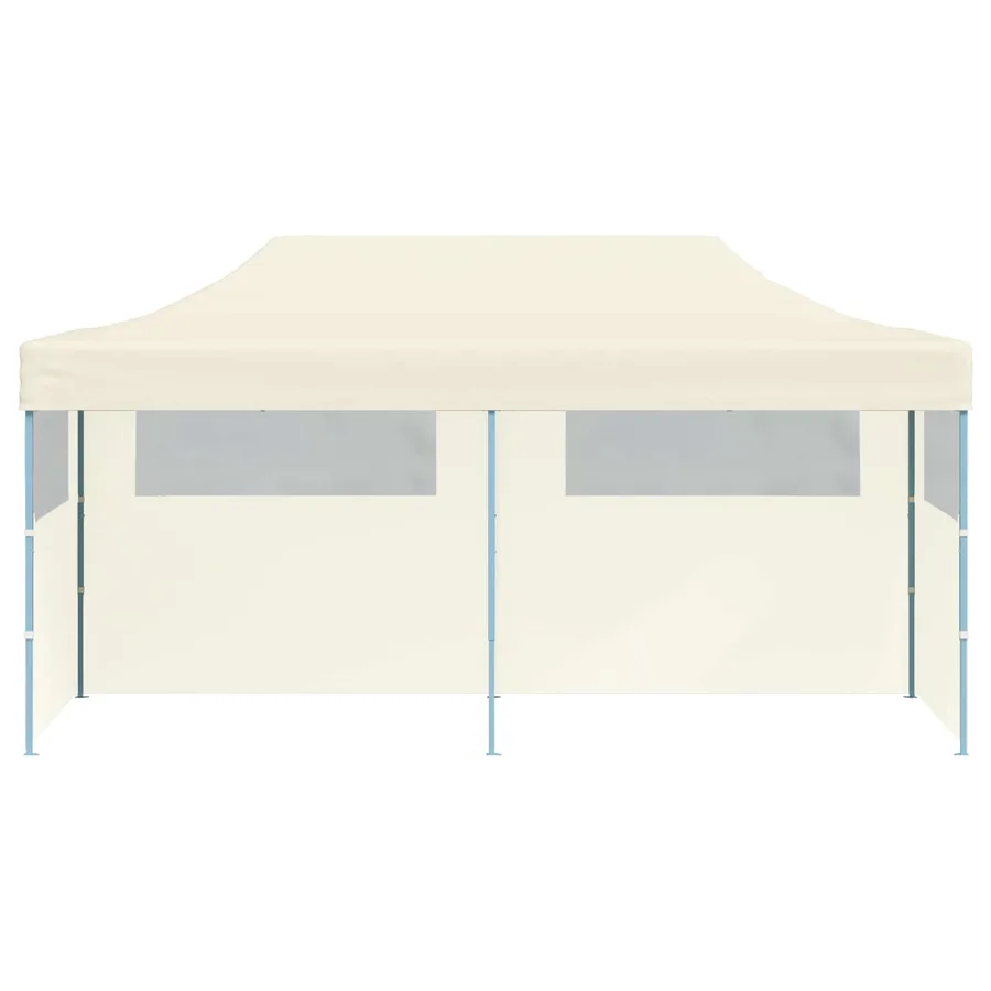 Tente de fête Crème 291 x 580 x 315 cm Tissu Oxford - 4